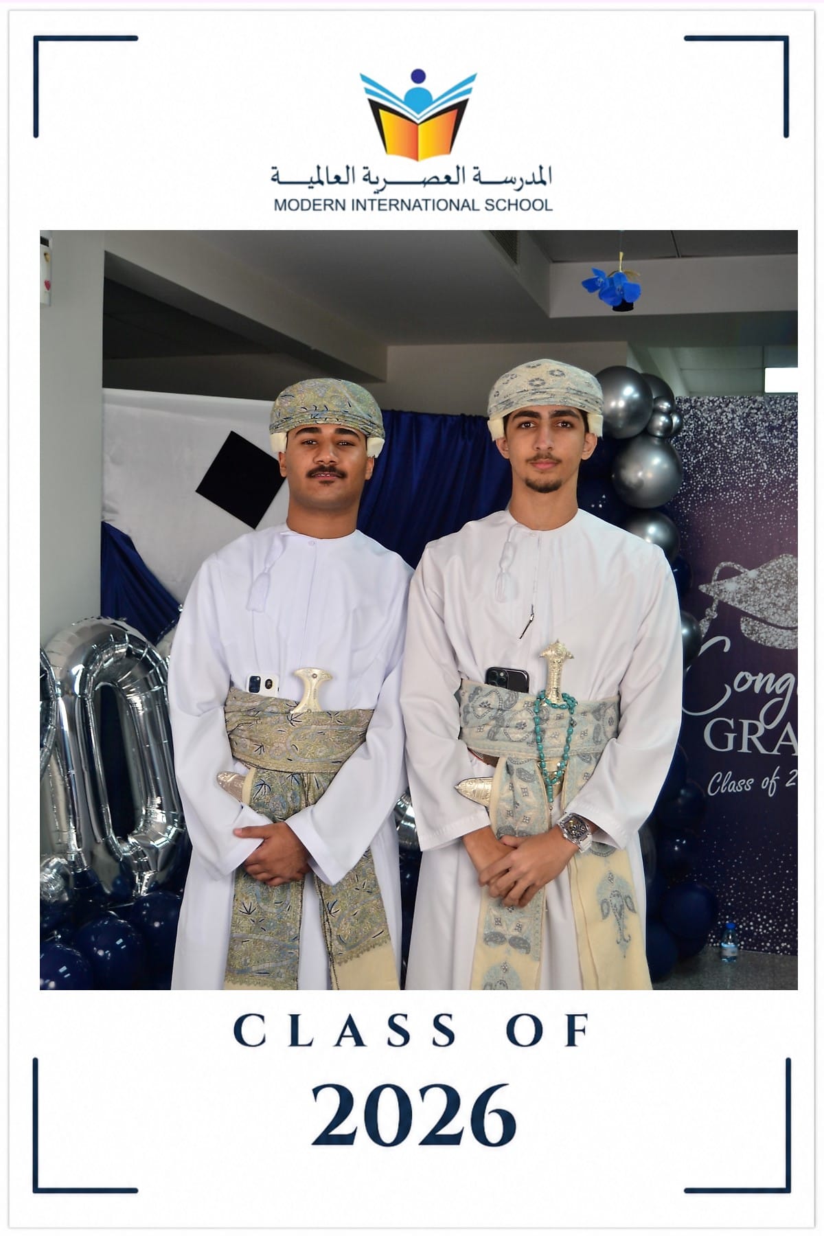 Modern International School — Graduation