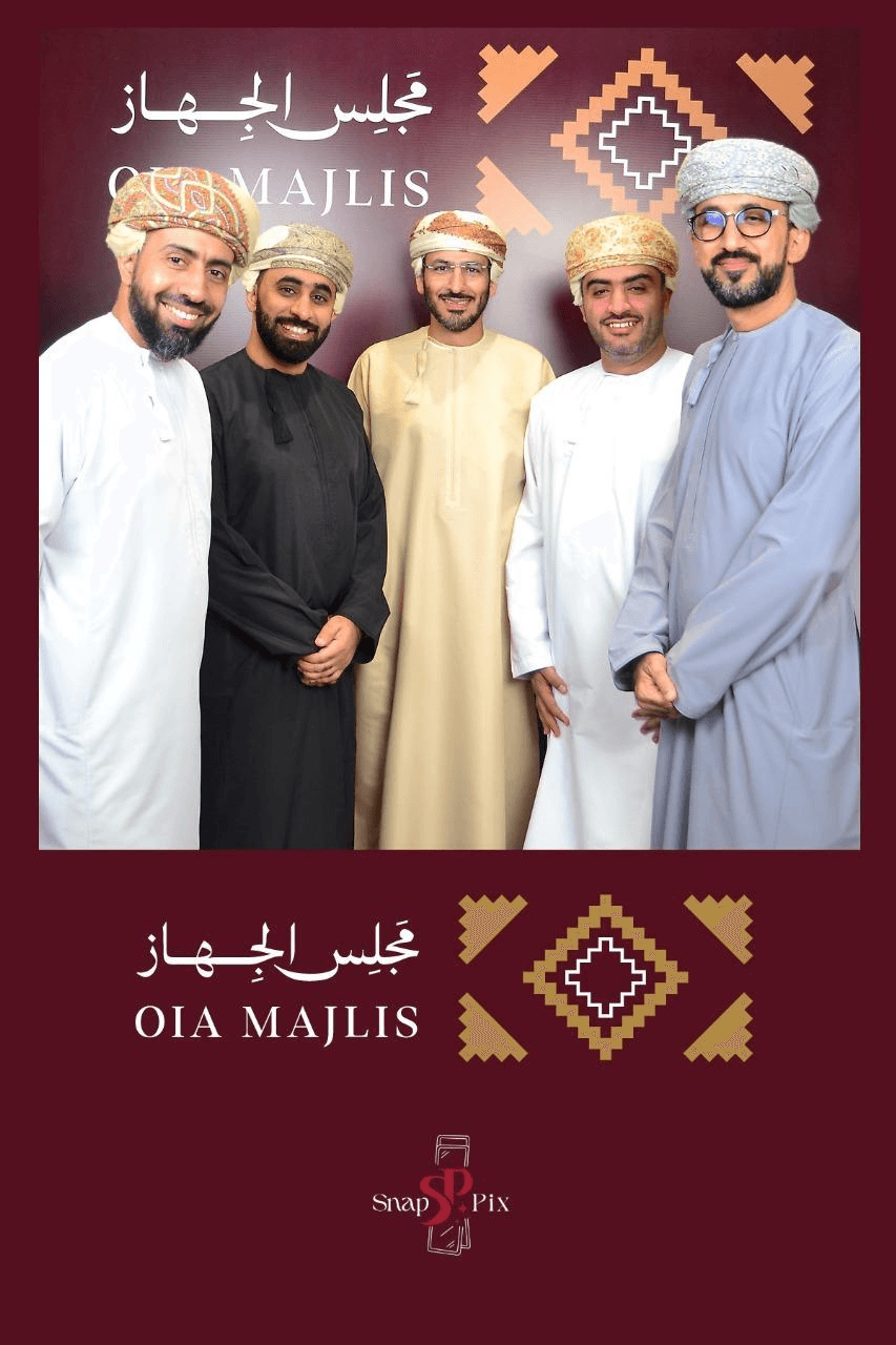 Corporate event photo booth